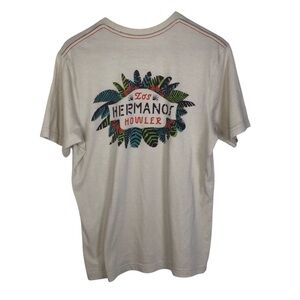 Howler Bros Los Hermanos Short Sleeve T-Shirt Size Medium.